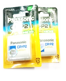 Panasonic CR-P2, Pin 6v lithium Panasonic CR-P2 /Nội địa NHẬT 